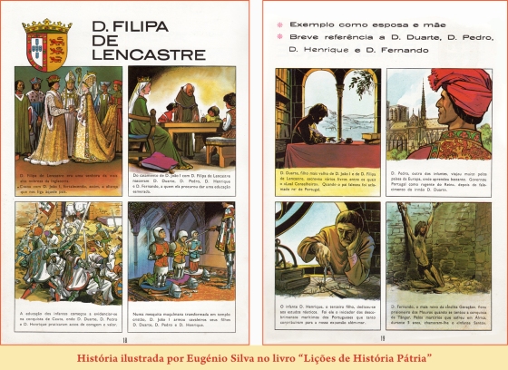 Filipa de Lancastre,Eugénio Silva 1 e 2